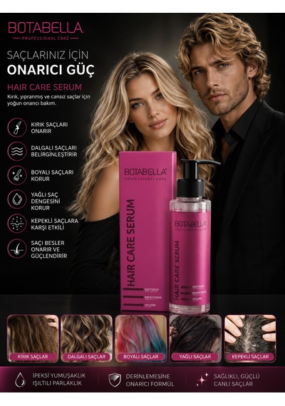 Keratin Profesyonel Saç Bakım Serumu 125 Ml 2 + Adet