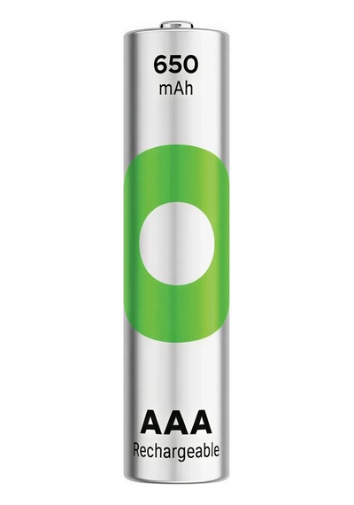 Gp Recyko 650 Serisi 650 Mah Nimh Aaa İnce Kalem Boy 4'lü Şarjlı Pil