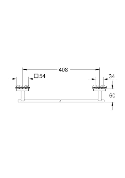 Grohe Start Cube Quickfix Uzun Havluluk, 450 Mm, Duş, Banyo Akses Diğer