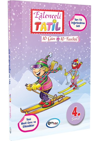 Çoklu Zeka Yayınları 4.Sınıf Eğlenceli Tatil Yarıyıl Değerlendirme Seti