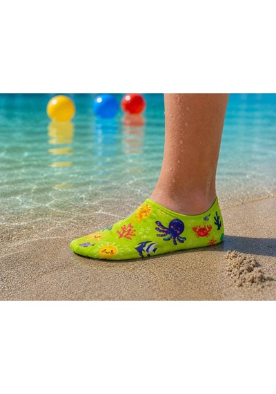 Gripptoes Kaymaz Damla Tabanlı Deniz&havuz Çorabı M2 Çok Renkli