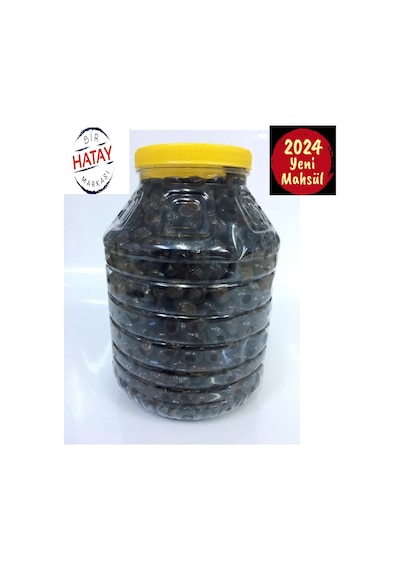 Söylemez Zeytincilik Taş Baskı Salamura Siyah Zeytin 3 KG