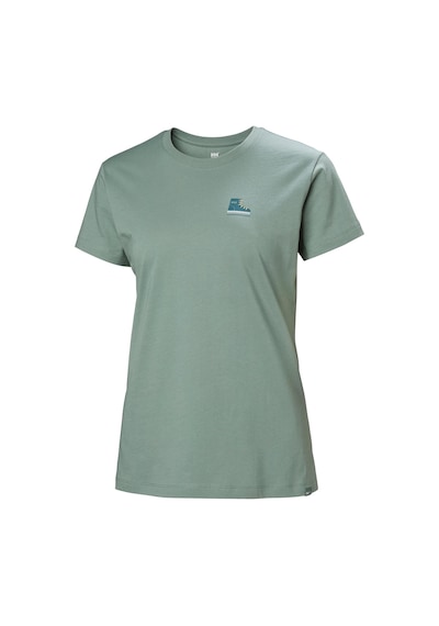 Helly Hansen W F2f Organıc Cotton Tee 2.0 T-shırt Yeşil