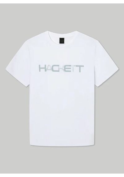 Hackett Beyaz Erkek Pamuklu T-shirt Hm500783