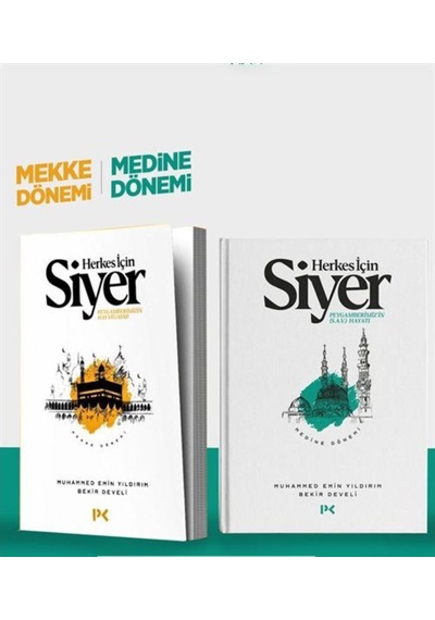 Herkes İçin Siyer-Mekke Dönemi-Medine Dönemi 2 Kitap Set / Muh... - 488268067