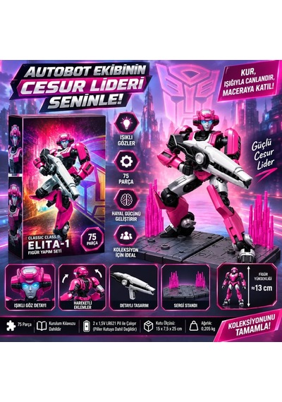 Ers 71163 Figür Transformers Classıc Class 13 Elıta-1 Bo Trns