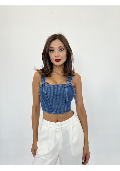 Soonaksesuar 6987 Kot Bluz-mavi Mavi