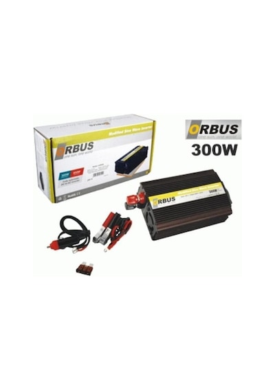 Orbus 12V Dc 230V Ac İnverter 300W Modifiye Çakmak Fişli Ve N11.210