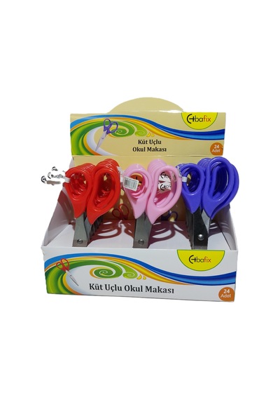 Bafix Okul Makası Küt Uçlu 13,5 Cm Bfx-sa6850