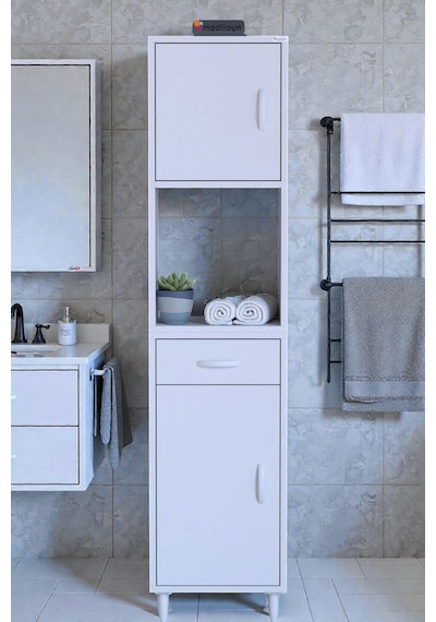 Eliusta Leno Tek Kapaklı 45 Cm Düzenleyici Dolap Banyo/mutfak Dolabı 45x173x32,5 Cm Beyaz Dolap Beyaz Eliusta Leno Tek Kapaklı 45 Cm Düzenleyici Dolap Banyo/mutfak Dolabı 45x173x32,5 Cm Beyaz Dolap Beyaz