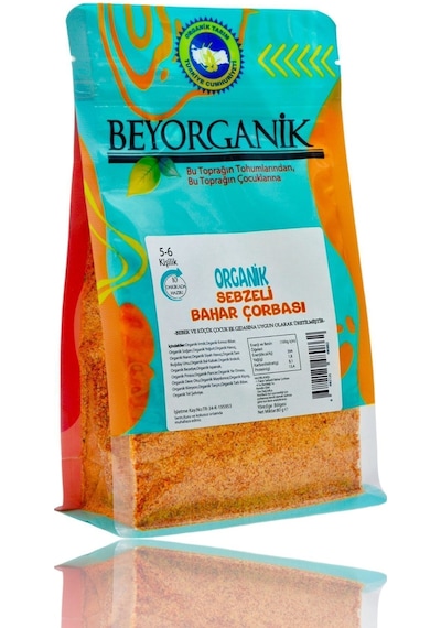 Organik Sebzeli Bahar Çorbası 80 G 10 Dk Hazır
