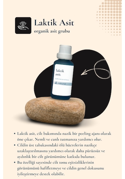 Laktik Asit Serumu 30 Ml - Cilt Yüzeyi Bakım Serumu