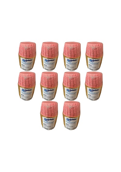 Dolphin Muffin Kağıt Karton Altın Pembe Cupcake Kek Kalıbı Kapsülü Kabı - 25 Adetlik 10 Paket