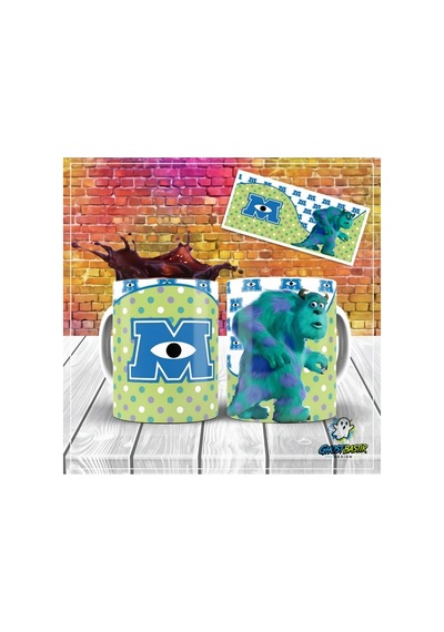 Monsters Kupa Bardak Tek Adet K0328 Çok Renkli