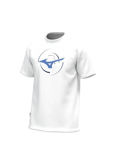 Mizuno Athletic Rb Erkek Tişört Beyaz Çok Renkli