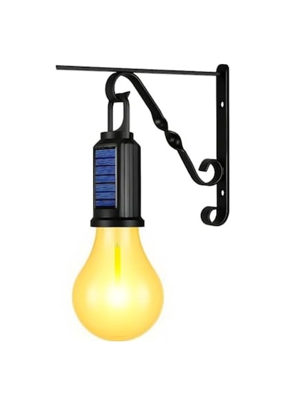 Güneş Enerjili Led Dış Mekan Aydınlatma, Suya Dayanıklı, 3 Modlu, Bahçe Ve Balkon İçin 10 Parça Siyah