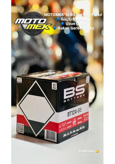 Sym Joymax 250i Joymax Z 250 Uyumlu Bs Battery Bt12a-bs Motosiklet Aküsü Yt12a