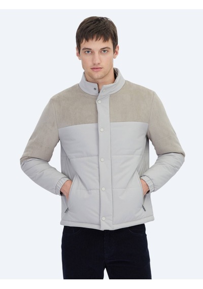 Kip Bej Regular Fit Micro Jel Elyaflı Spor Ceket Bej