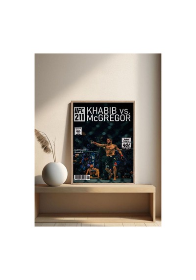 Ufc Habib Nurmagomedov Doğal Ahşap Çerçeveli Tek Parça Dekoratif Tablo Çok Renkli - 844482460 Çok Renkli Ufc Habib Nurmagomedov Doğal Ahşap Çerçeveli Tek Parça Dekoratif Tablo Çok Renkli - 844482460 Çok Renkli