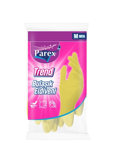 Bulaşık Süngeri, Eldiven, Altlık Ve Bambu Bez Paketi