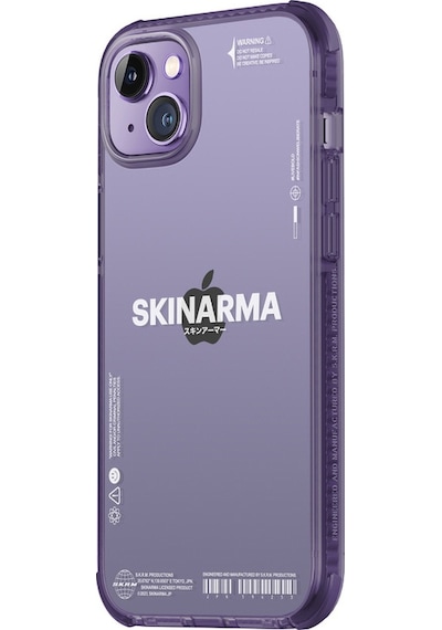 Apple Uyumlu iPhone 14 Kılıf Skinarma Şeffaf Airbag Tasarımlı Iro Kapak
