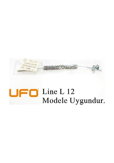 Ufo Line L/12 Modele Uyumlu 1200w İnfrared Soba Isıtıcı Rezistans Teli Yatay