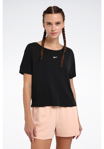 Reebok Rela Tee Antrasit Kadın Kısa Kol T-shirt Gri