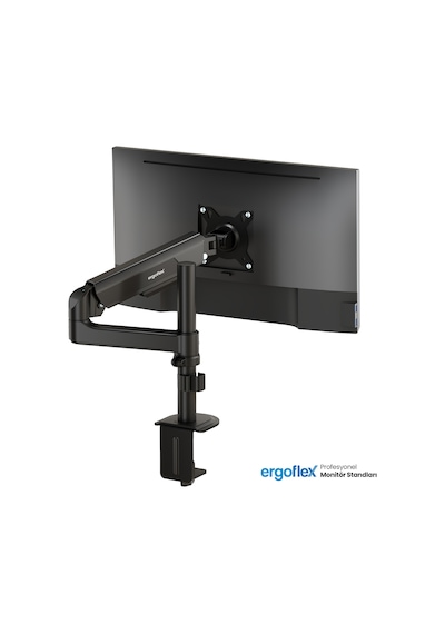 Ergoflex S10 Siyah 22-40inch Amortisörlü 12 Kg Monitör Standı 2026 Versiyon