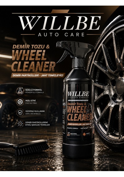 Willbe Auto Care Demir Tozu Partikül Jant Temizleyici 500ml