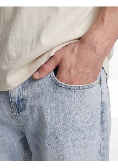 Koton Normal Bel Regular Fit Tapered Jean Pantolon - Joe Jean Açık İndigo 6sam40048nd Koton Normal Bel Regular Fit Tapered Jean Pantolon - Joe Jean Açık İndigo 6sam40048nd