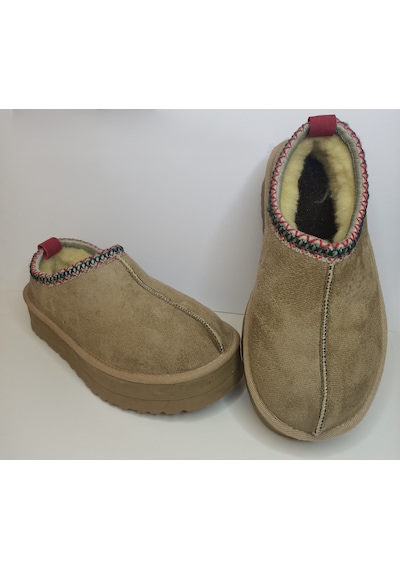 Huzurlu Adımlar Tazz Ugg Ayakkabı Vizon