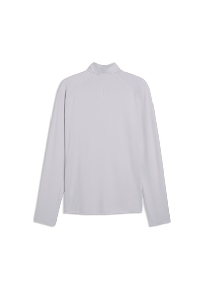 Puma Velocıty Cloudspun Erkek Yarım Fermuarlı Koşu Üstü 526627 82 Gri