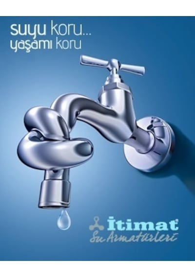 Banyo Bataryası Itimat 204 Çeşme Musluk Krom