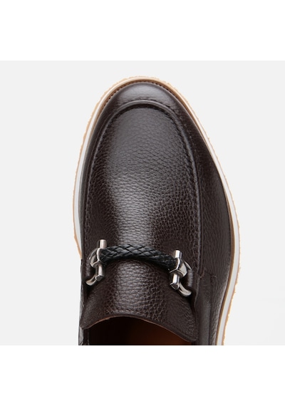 Hotiç Hakiki Deri Kahve Erkek Loafer 02ayh305240a480 Kahve-brown Kahverengi