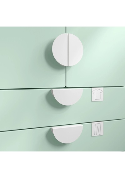 Ikea Begrıpa 2'li Mobilya Kulpu 130 Mm Beyaz
