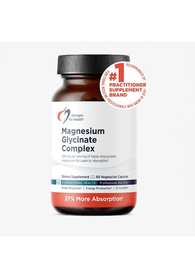 Magnesium Glycinate Complex 300 Mg 120 Capsules