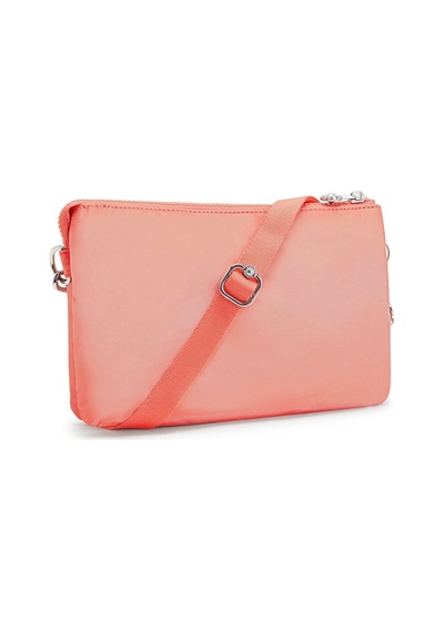 Kıplıng Riri Küçük Boy Omuz Çantası Çıkarılabilir Askılı Pembe Peach Glam Pembe