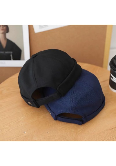 Eleven Market Retro Docker Cap Takke Leon Bere Unisex Lacivert Şapka