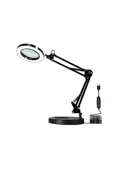 Büyüteçli Masa Lambası Usb Güç Bağlantılı 10x Büyütmeli Led Işıklı Masaüstü Lamba 360 Derece Dönebilen Başlıklı Ayarlanabilir Parlaklık Seviyeli Esnek Kollu Çalışma Lambası Flb06 10 Parça Siyah Büyüteçli Masa Lambası Usb Güç Bağlantılı 10x Büyütmeli Led Işıklı Masaüstü Lamba 360 Derece Dönebilen Başlıklı Ayarlanabilir Parlaklık Seviyeli Esnek Kollu Çalışma Lambası Flb06 10 Parça Siyah