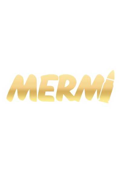Mermi Araba Sticker 17x17 Cm Gold