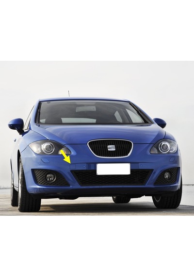 Seat Leon 2 Makyaj 09-12 Ön Tampon Çeki Demiri Kapağı 1P0807241C