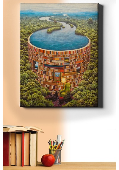 Webstyle Sayılarla Boyama Seti Kasnaklı Bilgi Deposu 60 X 75 Cm