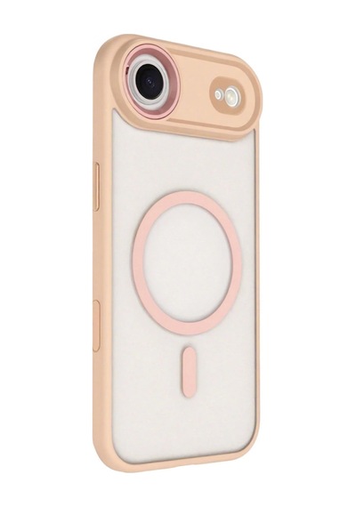 Joko Apple Uyumlu, iPhone 17 Air Terea Magsafe Kapak - Pembe