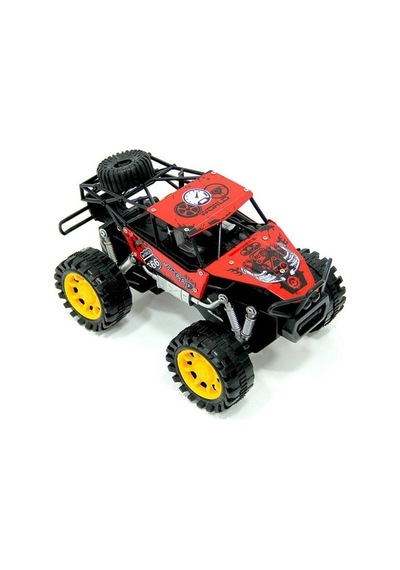 Rock Crawler Metal Büyük Sürtmeli Arazi Aracı Kırmızı