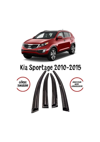 Kia Sportage 2010-2015 Arası Cam Rüzgarlığı