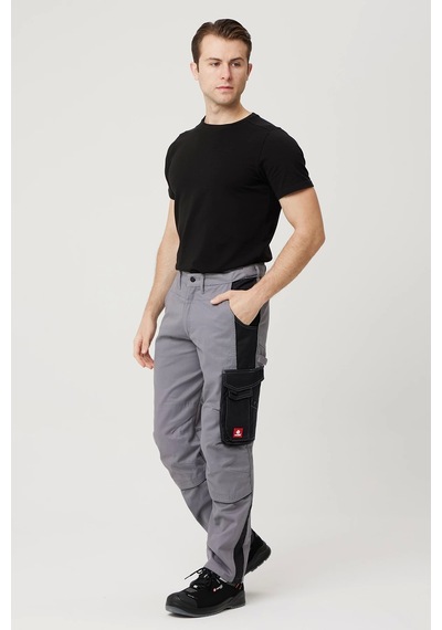 Allium Pantolon İş Ve Outdoor Pantolon Gri-siyah