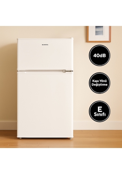 Kumtel HTMF-90EW 87 L Mini Buzdolabı Beyaz