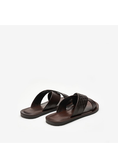 Terlik Erkek M7525 The Sandals Factory Brown Marrone