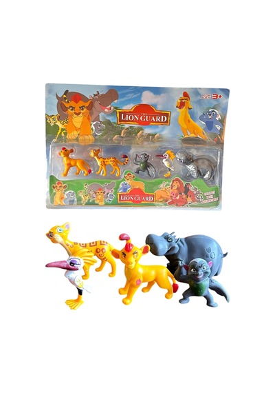 Aslan Koruyucular The Lion Guard 5 Parça Oyuncak Aslan Kral Eğitici