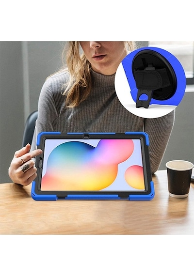 Galaxy Uyumlu Tab S6 Lite P610-P615- P617 Kılıf Kalem Yerli 3 Katmanlı (466220969)